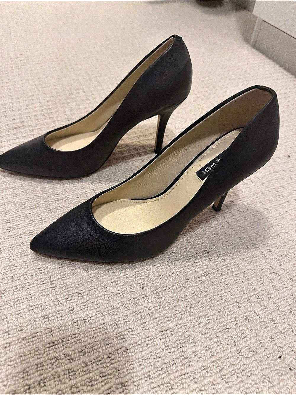Nine West Tatiana Pointy Toe Pump Black US 9